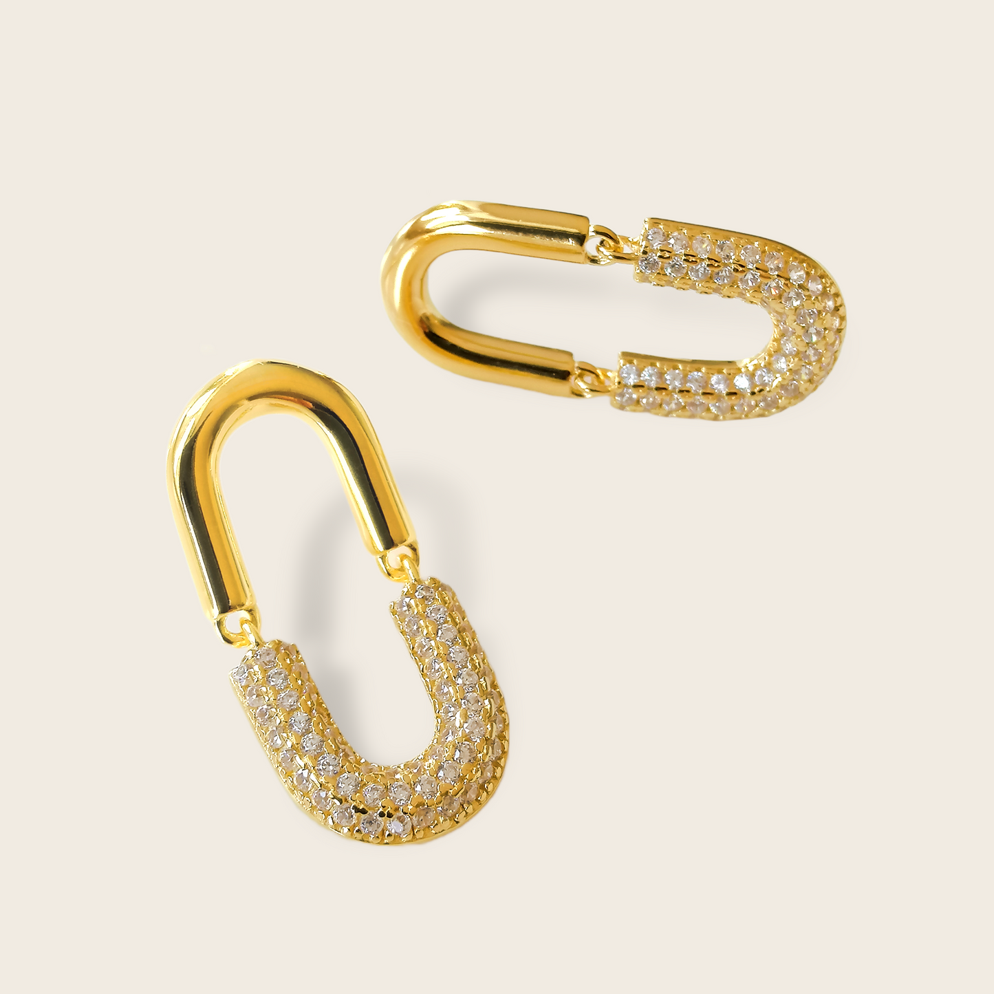 Pavé Drop Earrings