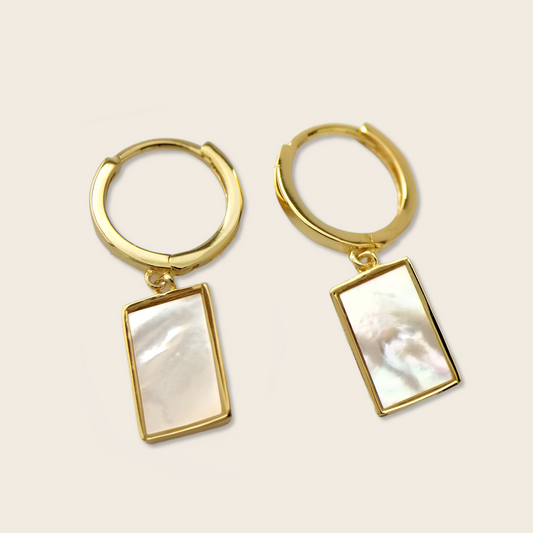 Mother of Pearl Drop Earrings